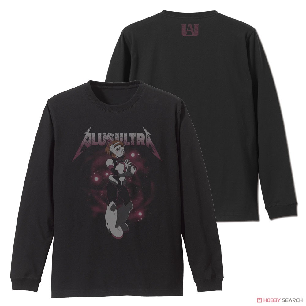 Cospa TV Animation [My Hero Academia] Ochaco Uraraka Long Sleeve T-Shirt Black L (Anime Toy) imagen 2