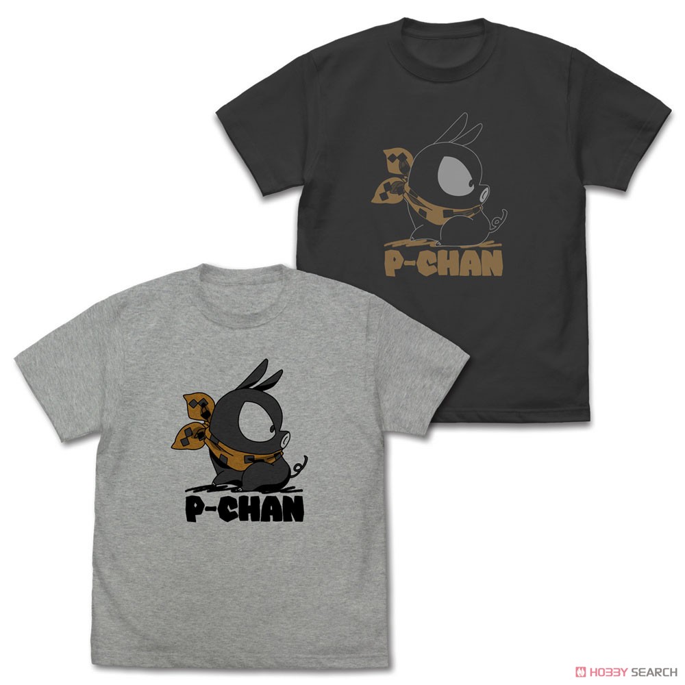 Cospa Ranma 1/2 เสื้อยืด P-chan สีซูมิ XL (สินค้าอนิเมะ) รูปภาพ 3