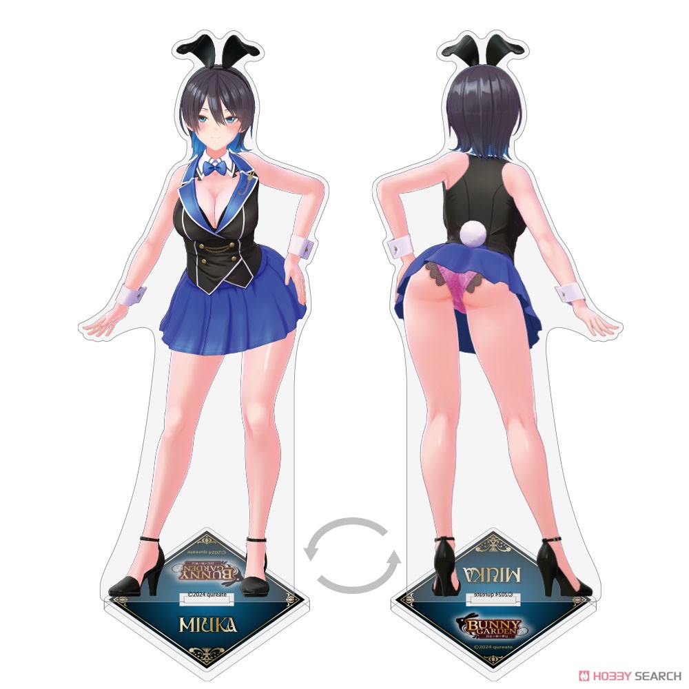 Cospa Bunny Garden Miuka Double Sided Acrylic Stand (Large) รูปภาพ 2