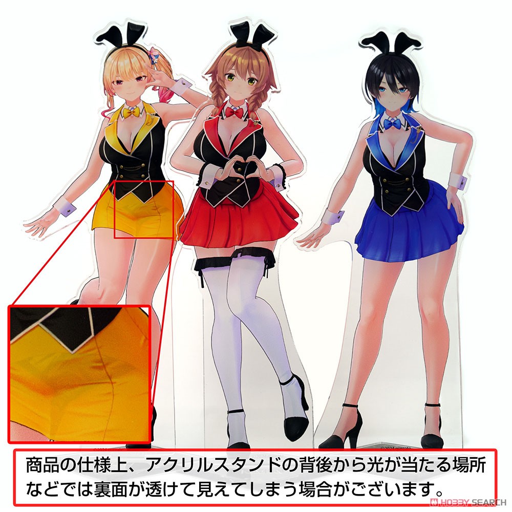 Cospa Bunny Garden Miuka Double Sided Acrylic Stand (Large) รูปภาพ 5