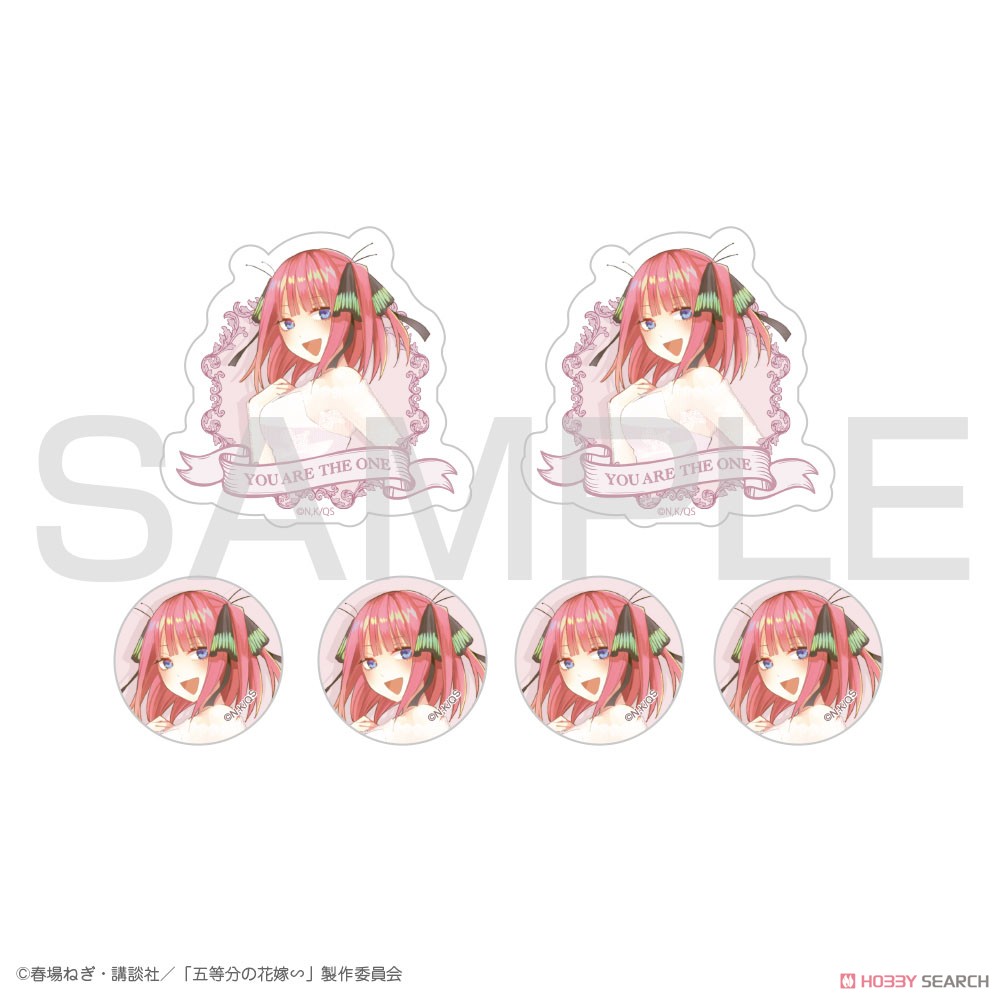 Cospa The Quintessential Quintuplets Specials Nino Nakano Mini Sticker Set Bild 3
