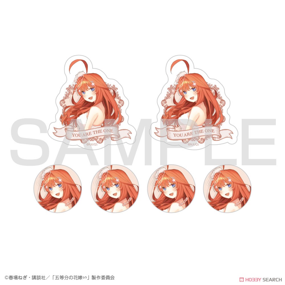 Cospa The Quintessential Quintuplets Specials Itsuki Nakano Mini Sticker Set Bild 3