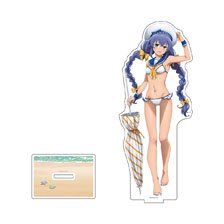 Curtain Damashii Mushoku Tensei II: Jobless Reincarnation [Especially Illustrated] Extra Large Acrylic Stand (Roxy / Marine Sailor Swimwear) (Anime Toy)