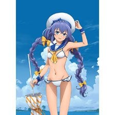 Curtain Damashii Mushoku Tensei II: Jobless Reincarnation [Especially Illustrated] B2 Tapestry (Roxy / Marine Sailor Swimwear) W Suede (Anime Toy) image 1
