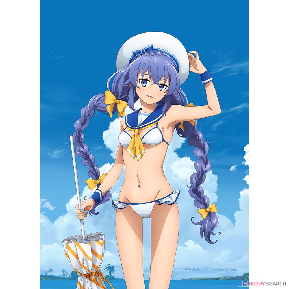 Curtain Damashii Mushoku Tensei II: Jobless Reincarnation [Especially Illustrated] B2 Tapestry (Roxy / Marine Sailor Swimwear) W Suede (Anime Toy) image 2