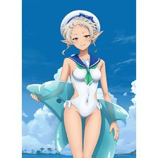 Curtain Damashii Mushoku Tensei II: Jobless Reincarnation [Especially Illustrated] B2 Tapestry (Sylphiette / Marine Sailor Swimwear) W Suede (Anime Toy)