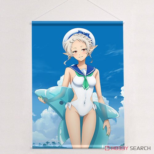 Curtain Damashii Mushoku Tensei II: Jobless Reincarnation [Especially Illustrated] B2 Tapestry (Sylphiette / Marine Sailor Swimwear) W Suede (Anime Toy) image 3