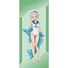 Curtain Damashii Mushoku Tensei II: Jobless Reincarnation [Especially Illustrated] Extra Large Tapestry (Sylphiette / Marine Sailor Swimwear) (Anime Toy)