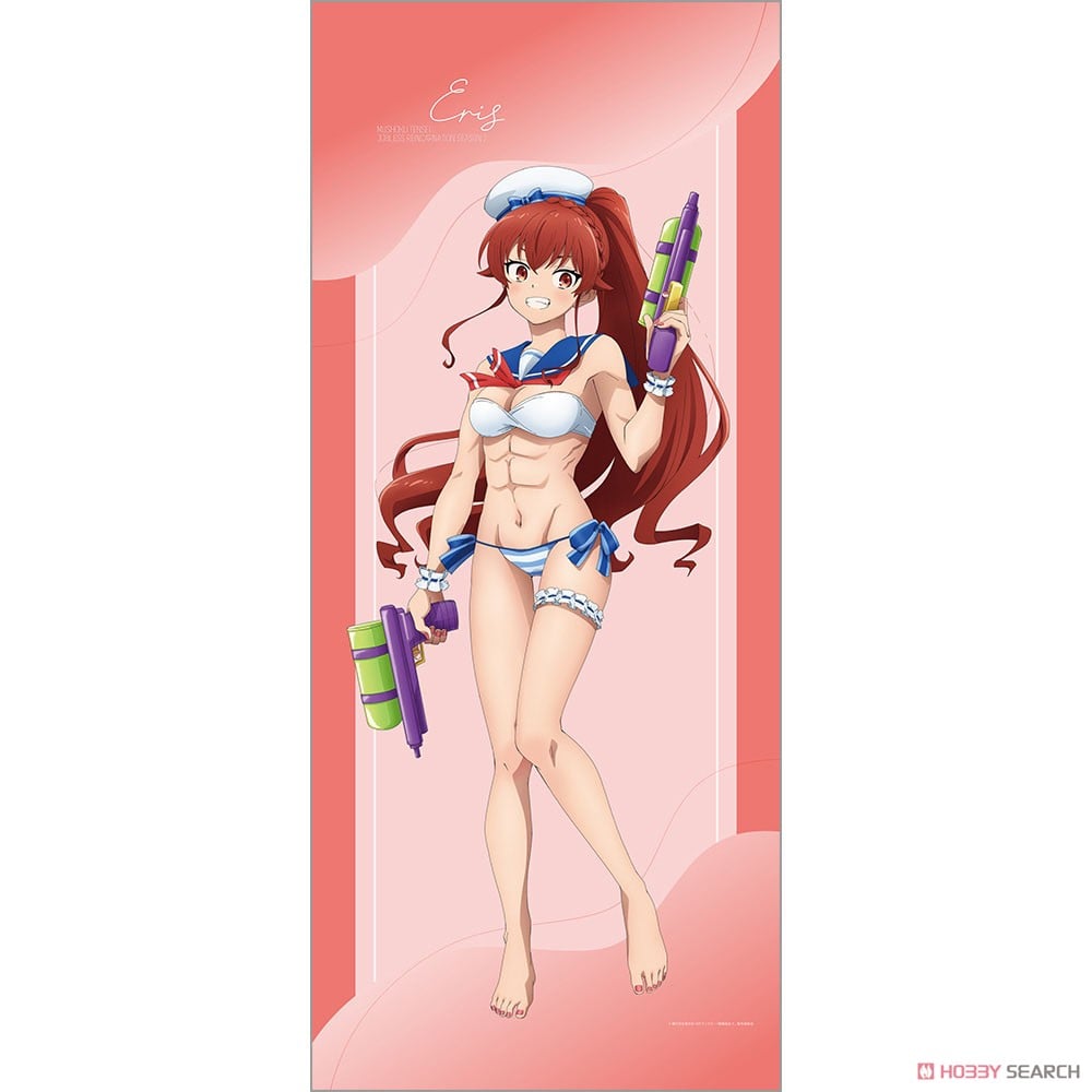 Curtain Damashii Mushoku Tensei II: Jobless Reincarnation [Especially Illustrated] Extra Large Tapestry (Eris / Marine Sailor Swimwear) (Anime Toy) 圖片 2