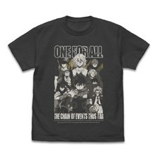 Cospa TV Animation [My Hero Academia] Successive Generations One For All Successor T-Shirt / Sumi XL (Anime Toy)