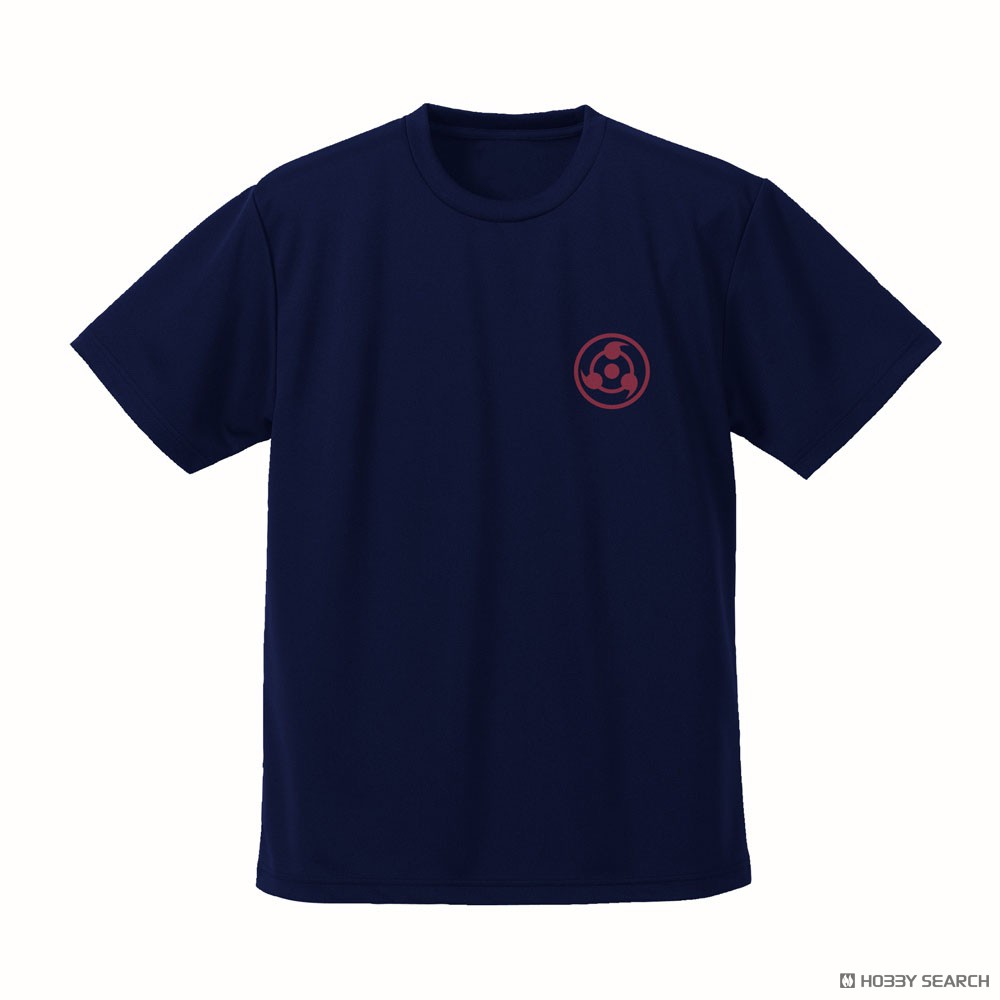 Cospa Naruto: Shippuden Uchiha Dry T-Shirt / Navy L (Anime Toy) imagen 3