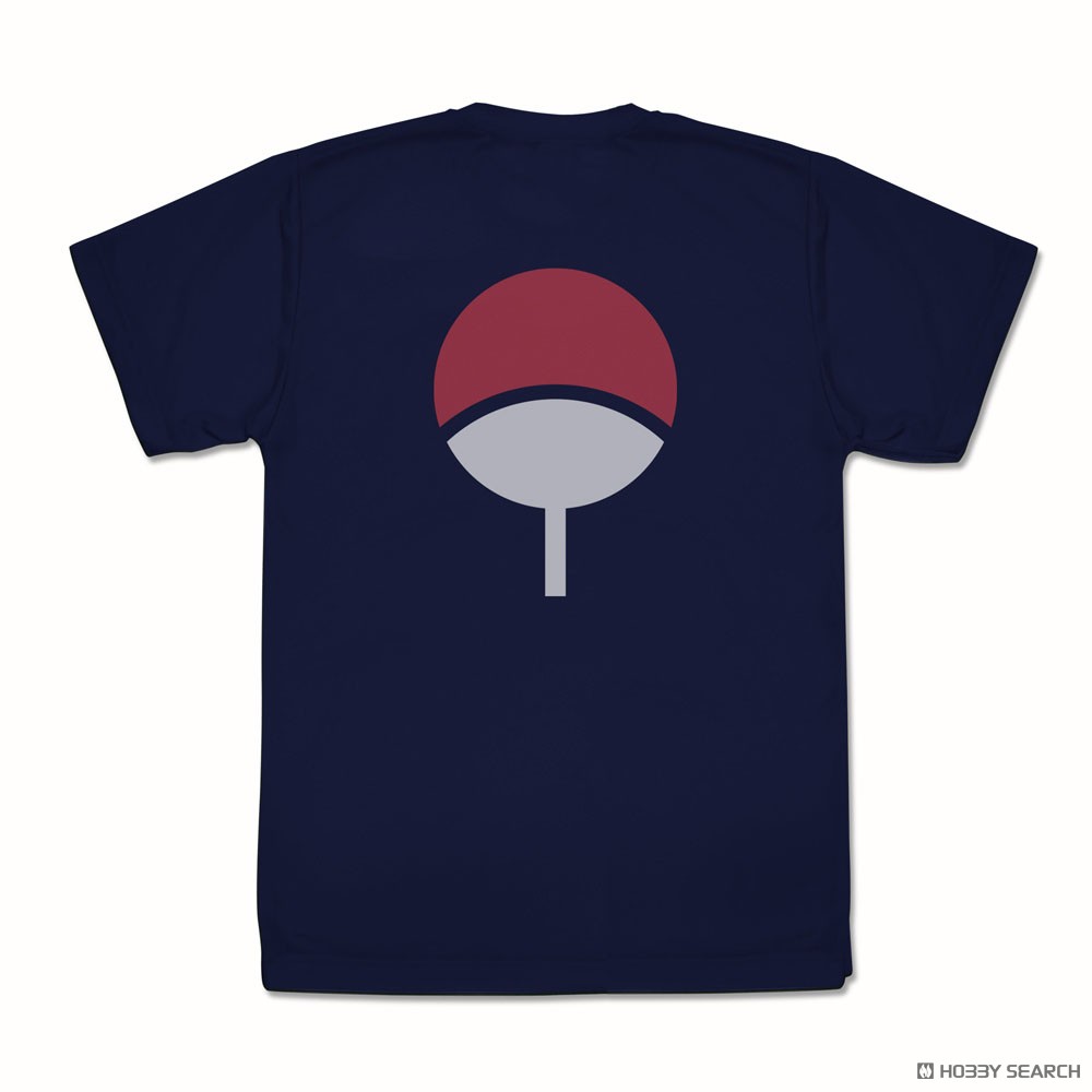 Cospa Naruto: Shippuden Uchiha Dry T-Shirt / Navy L (Anime Toy) imagen 4