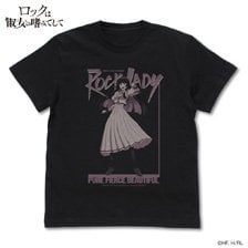 Cospa Rock Is a Lady`s Modesty Otoha Kurogane T-Shirt / Black L (Anime Toy)