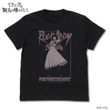 Cospa Rock Is a Lady`s Modesty Otoha Kurogane T-Shirt / Black L (Anime Toy) imagen 1