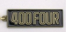 16 Directions Honda CB400Four Side Cover Decal Metal Key Chain (Diecast Car) imagen 1