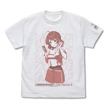 Cospa Gakuen Idolmaster Ume Hanami T-Shirt/ White M (Anime Toy)