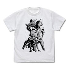 Cospa Ghost in the shell STAND ALONE COMPLEX Motoko Kusanagi Pixel T-Shirt / White XL (Anime Toy)