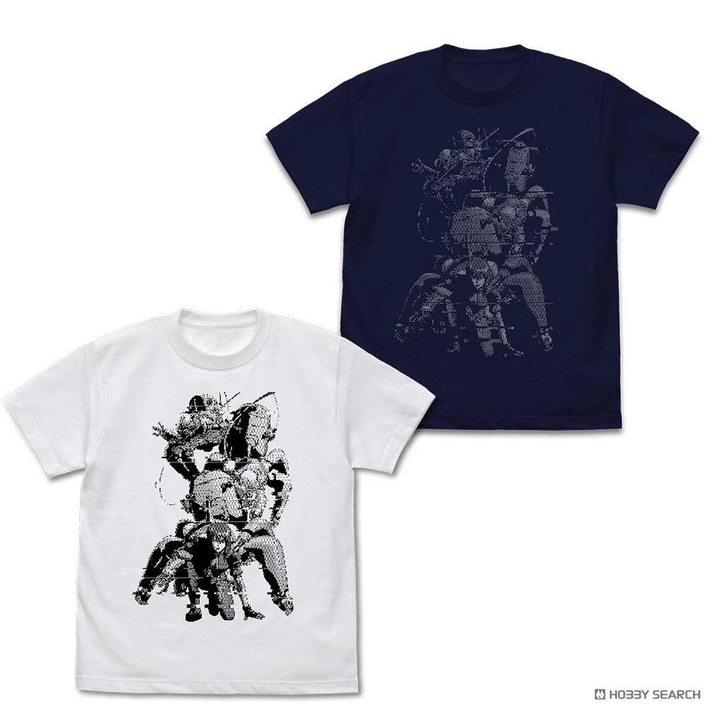Cospa Ghost in the Shell STAND ALONE COMPLEX 草薙素子像素T恤 / 藏青色 XL (動漫玩具) 圖片 4