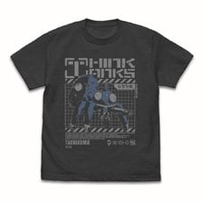 Cospa Ghost in the shell STAND ALONE COMPLEX Thought Model Tank Tachikoma T-Shirt / Sumi XL (Anime Toy) gambar 1