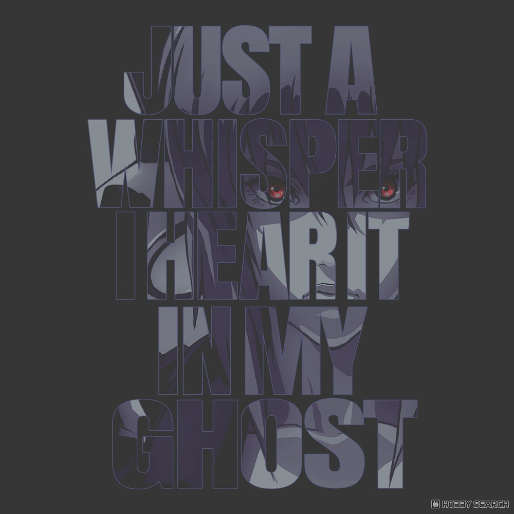 Cospa Ghost in the Shell STAND ALONE COMPLEX Motoko Kusanagi [IN MY GHOST] T-Shirt / Sumi XL (Anime Toy) Bild 3