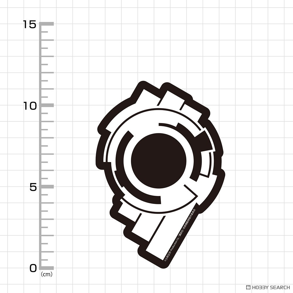 Cospa Ghost in the shell STAND ALONE COMPLEX SECTION-9 Outdoor Support Sticker (Anime Toy) hình ảnh 4