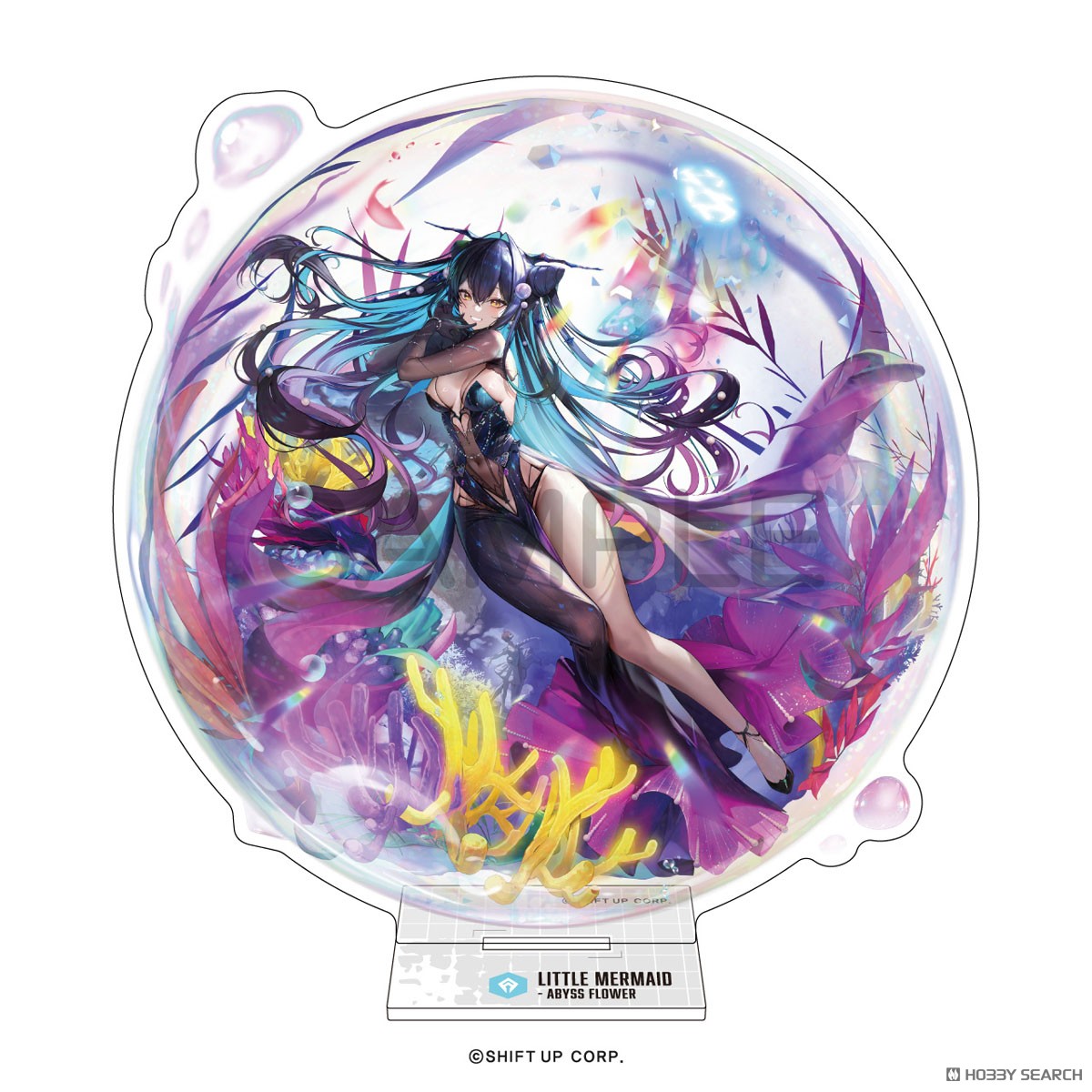 Algernon Product Goddess of Victory: NIKKE Acrylic Stand Little Mermaid - Abyss Flower (Anime Toy) image 2