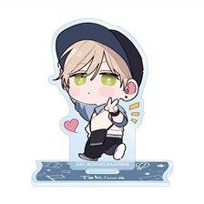 arma bianca Naka Made Aishite An Momose [Especially Illustrated] Tokiwa Chibi Chara Travel Ver. Acrylic Stand Ver. B (Anime Toy) 图片 1