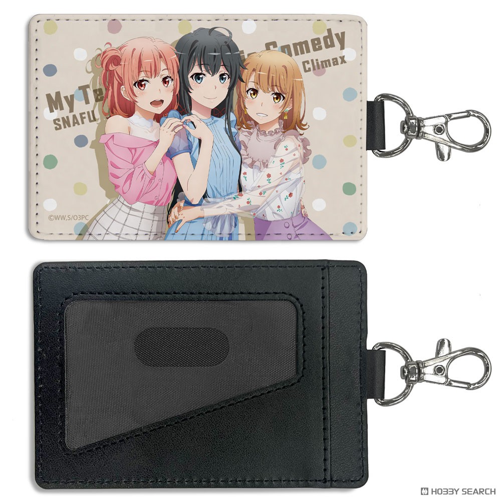 Cospa My Teen Romantic Comedy Snafu Climax Yukino &amp; Yui &amp; Iroha Pass Case w/Lobster Clasp (Anime Toy) imagen 2