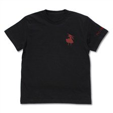Cospa Date A Live V Kurumi Tokisaki One Point Embroidery T-Shirt / Black XL (Anime Toy)