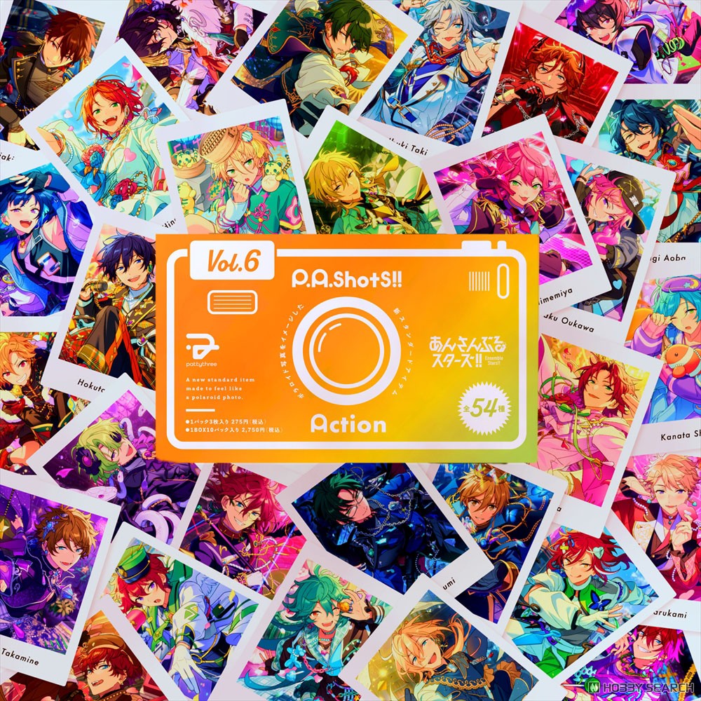 pattythree Ensemble Stars!! Bright me up!! P.A.shots!! Vol.6 Action (Set of 10) (Anime Toy) image 7
