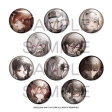 Algernon Product Goddess of Victory: Nikke BURST Collection Can Badge Vol.4 (Set of 10) (Anime Toy)