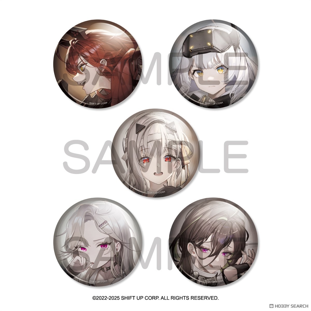 Algernon Product Goddess of Victory: Nikke BURST Collection Can Badge Vol.4 (Set of 10) (Anime Toy) Bild 3