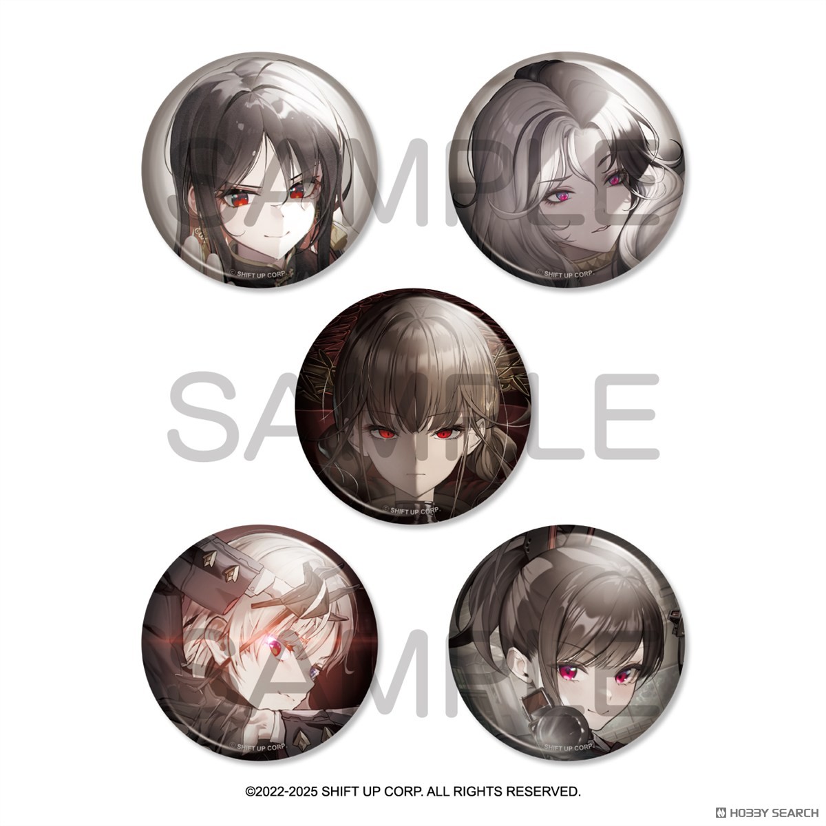 Algernon Product Goddess of Victory: Nikke BURST Collection Can Badge Vol.4 (Set of 10) (Anime Toy) Bild 4