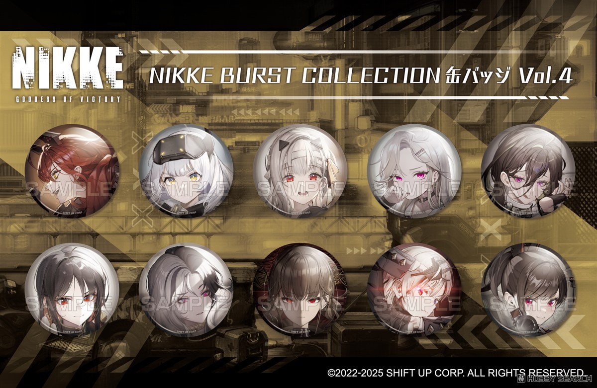 Algernon Product Goddess of Victory: Nikke BURST Collection Can Badge Vol.4 (Set of 10) (Anime Toy) Bild 5