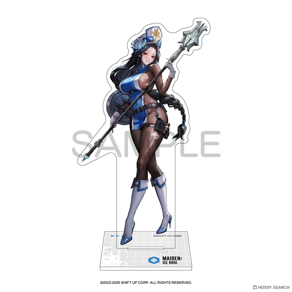 Algernon Product Goddess of Victory: NIKKE Acrylic Stand Maiden: Ice Rose (Anime Toy) image 2