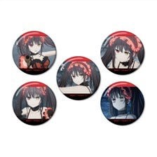 arma bianca Date A Live V Kurumi Tokisaki Scene Picture Can Badge (Set of 5) (Anime Toy) Bild 1