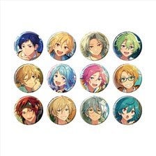 pattythree Ensemble Stars!! Bright me up!! Collection Can Badge [2025 Sep.]-Casual Side- (Set of 12) (Anime Toy) image 1