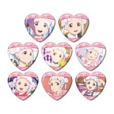 arma bianca Love Live! Superstar!! Trading Chisato Arashi Only Scene Picture Heart Type Can Badge (Set of 8) (Anime Toy)