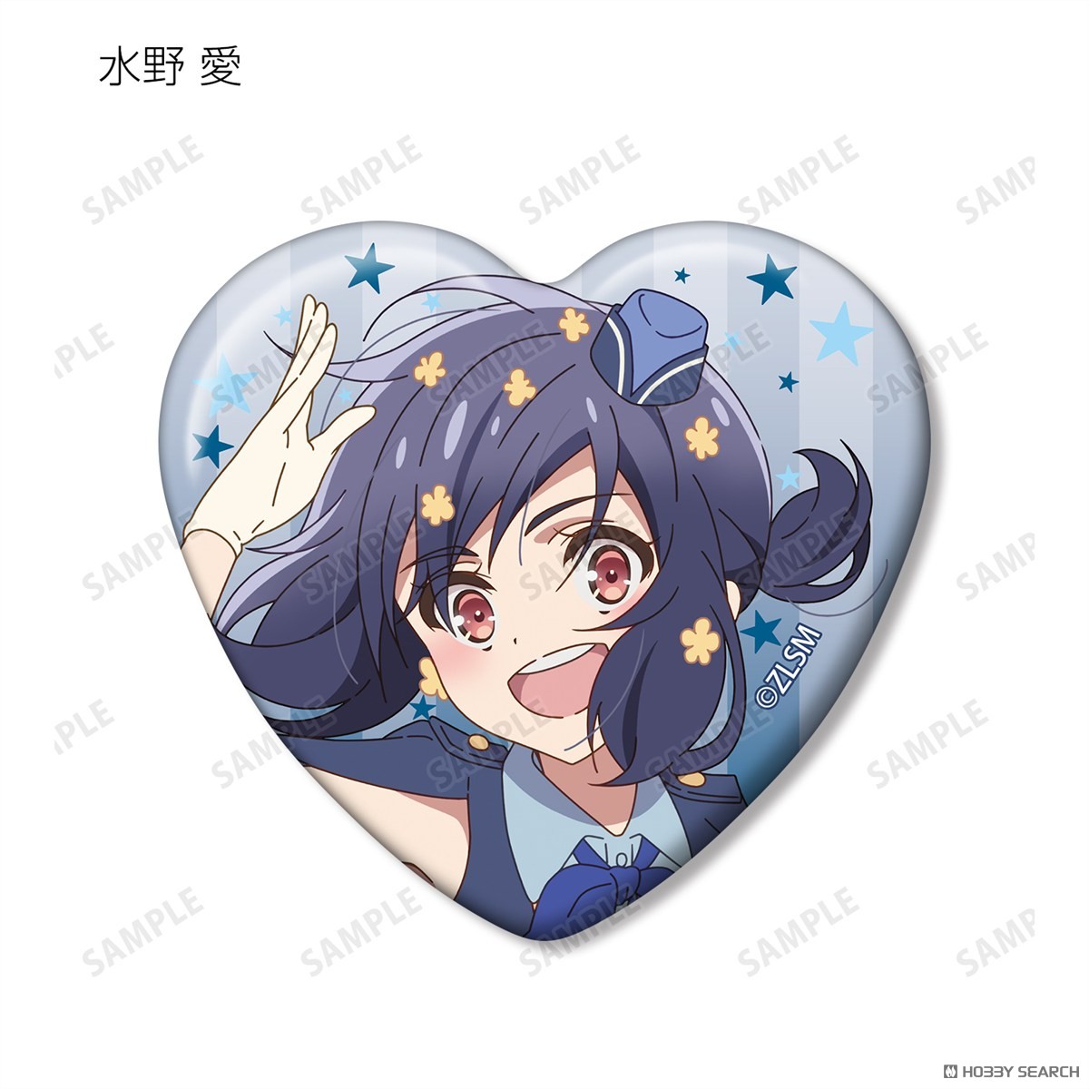 arma bianca Zombie Land Saga: Yumeginga Paradise Trading Heart Type Can Badge (Set of 9) (Anime Toy) gambar 6
