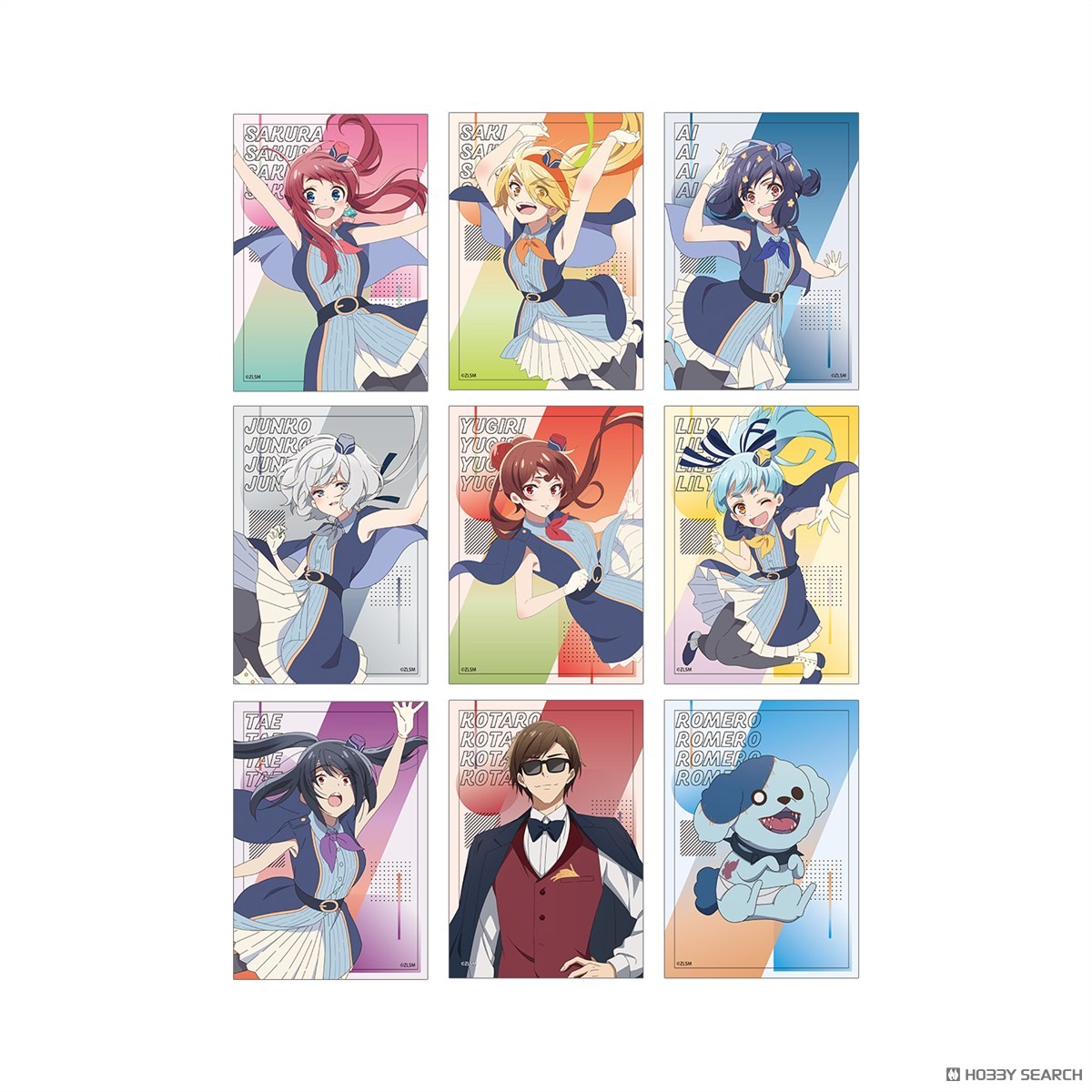 arma bianca Zombie Land Saga: Yumeginga Paradise Trading Bromide (Set of 9) (Anime Toy) gambar 2