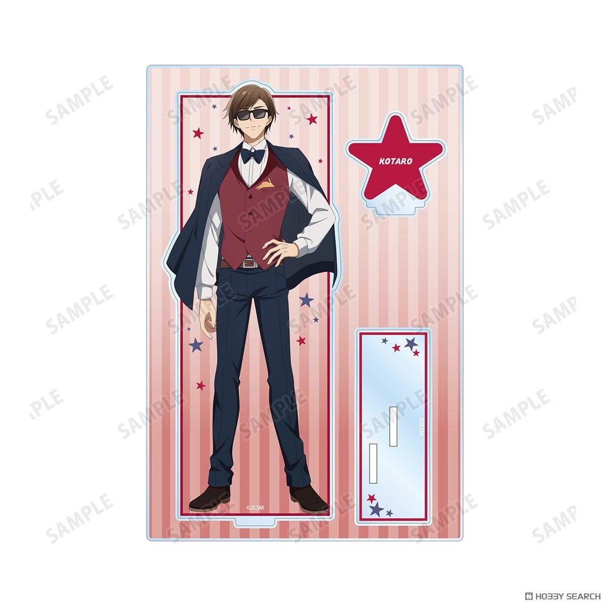 arma bianca Zombie Land Saga: Yumeginga Paradise Kotaro Tatsumi Big Acrylic Stand w/Parts Bild 4