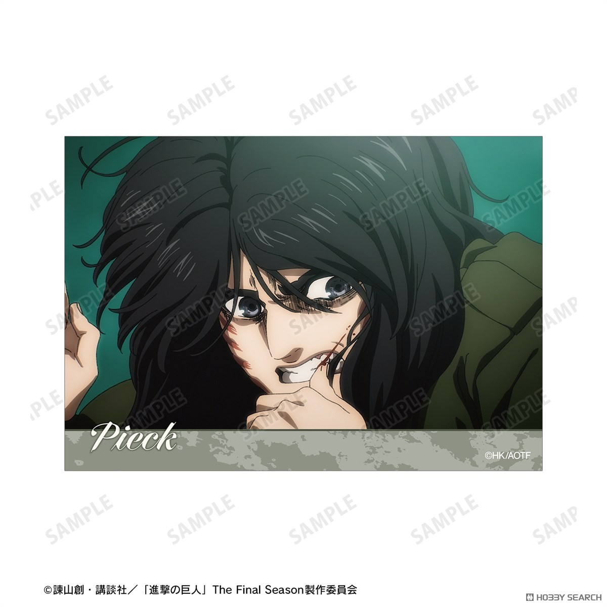 arma bianca Attack on Titan Pieck Scene Picture Bromide (Set of 3) (Anime Toy) gambar 5