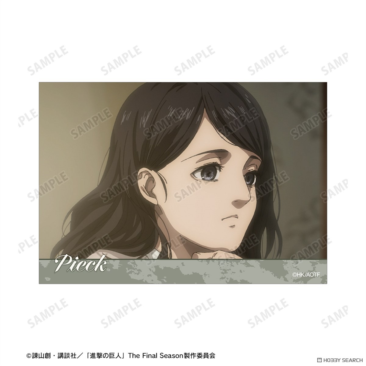 arma bianca Attack on Titan Pieck Scene Picture Bromide (Set of 3) (Anime Toy) gambar 6