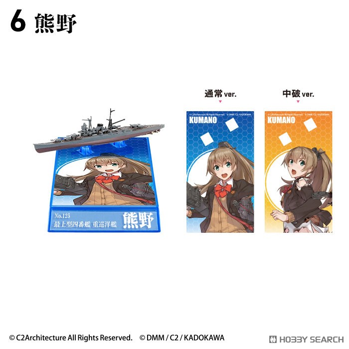 F-Toys Kan Colle Model vol.5 (Set of10) (Colord Kit) (Shokugan) (Plastic model) รูปภาพ 8
