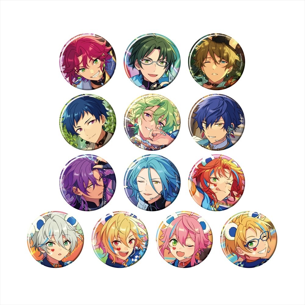 pattythree Ensemble Stars!! Bright me up!! Collection Can Badge [2025 Nov.]-Idol Side- (Set of 13) (Anime Toy) image 2