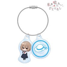 arma bianca This Monster Wants to Eat Me Hinako Yaotose Chibi Chara Twin Wire Acrylic Key Ring (Anime Toy) Bild 1