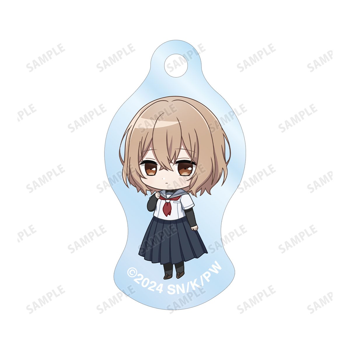 arma bianca This Monster Wants to Eat Me Hinako Yaotose Chibi Chara Twin Wire Acrylic Key Ring (Anime Toy) Bild 3