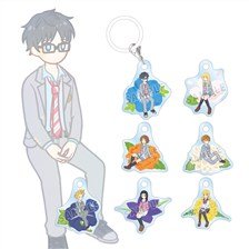 arma bianca Your Lie in April Trading Botania Mini Acrylic Charm (Set of 7) (Anime Toy)