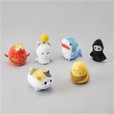 Square Enix Final Fantasy XIV Mini Puppet Plush Collection Vol.1 (Set of 6) (Anime Toy) gambar 1