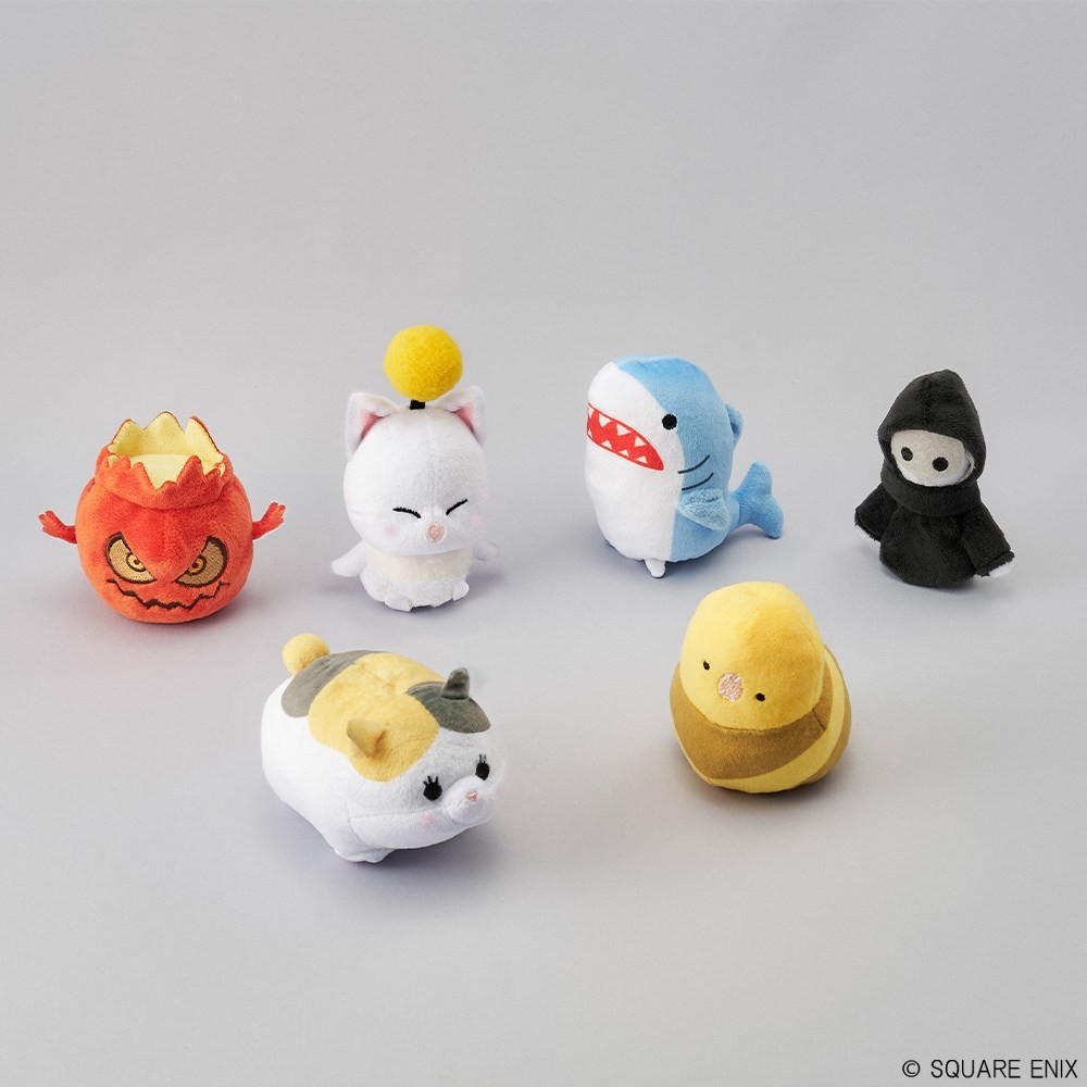 Square Enix Final Fantasy XIV Mini Puppet Plush Collection Vol.1 (Set of 6) (Anime Toy) gambar 2